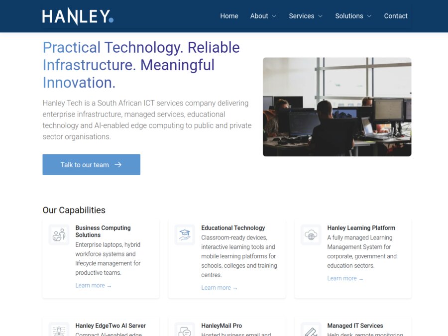 HANLEY TECH (PTY) LTD